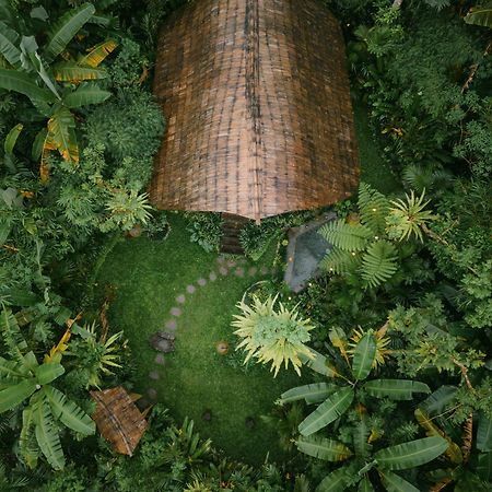 Alamvaya Bali Bamboo House Villa Sidemen  Exteriör bild