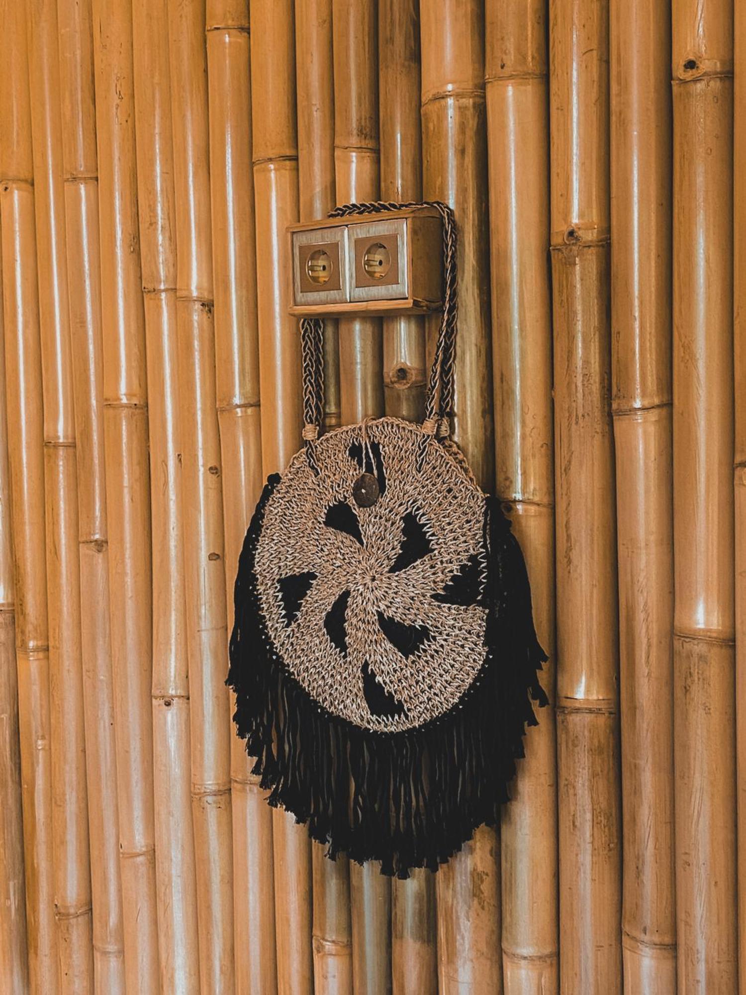 Alamvaya Bali Bamboo House Villa Sidemen  Exteriör bild
