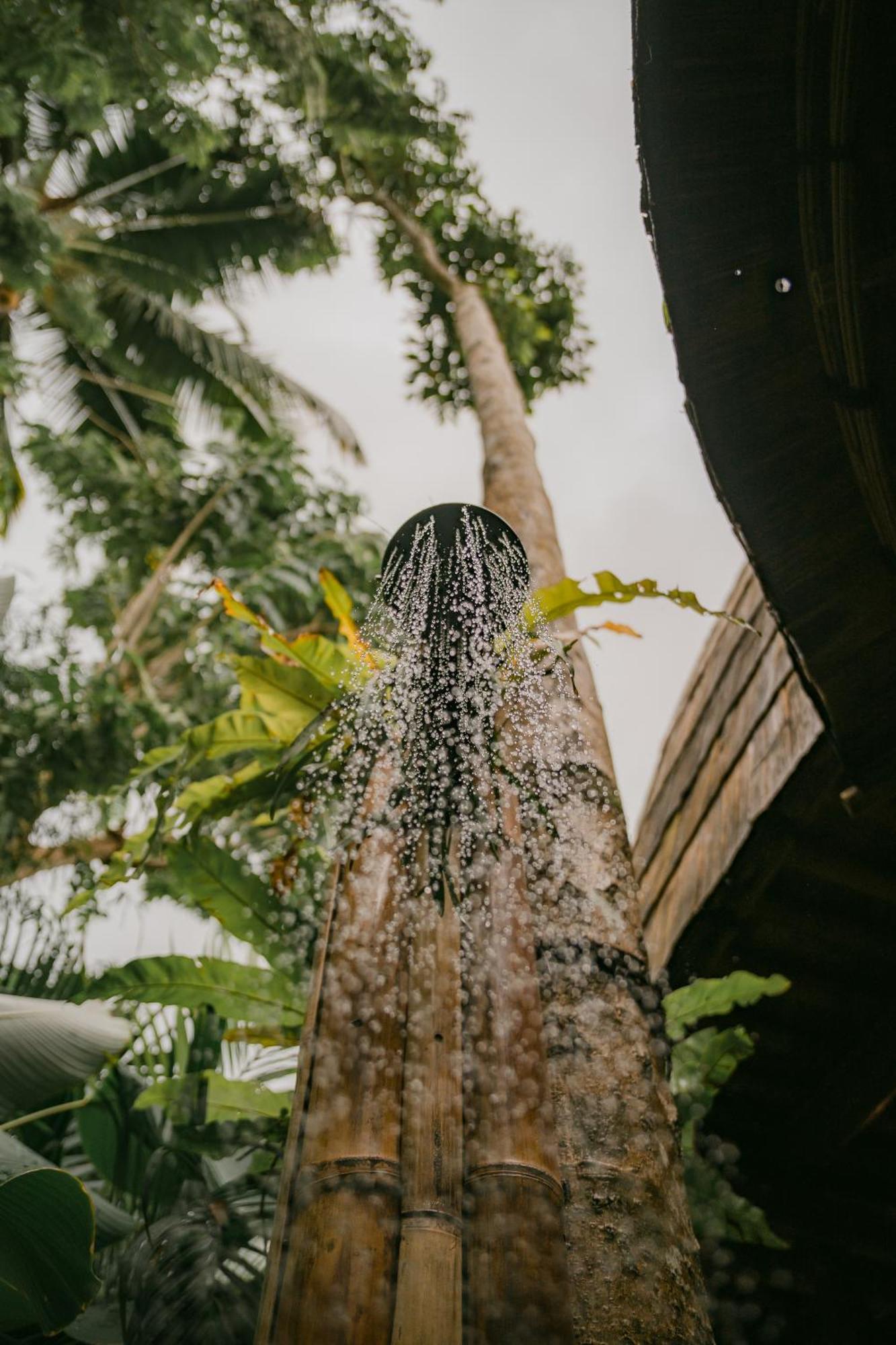 Alamvaya Bali Bamboo House Villa Sidemen  Exteriör bild